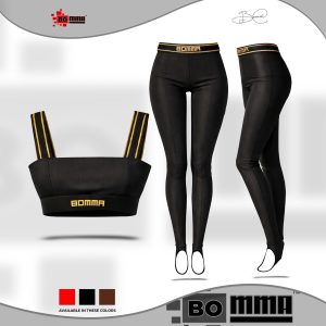 Black Luxury Leggins Set
