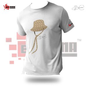Bomma T Shirt - Khakhi White