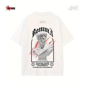 Bomma LUXURY WHITE BAGGY TSHIRT - The Only Brand That Matters